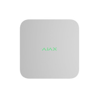 IP-відеореєстратор 8-канальний 8Mp Ajax NVR DC (8ch) White
