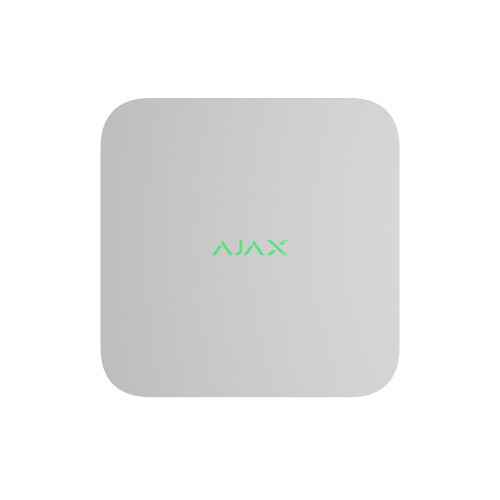 IP-відеореєстратор 8-канальний 8Mp Ajax NVR DC (8ch) White