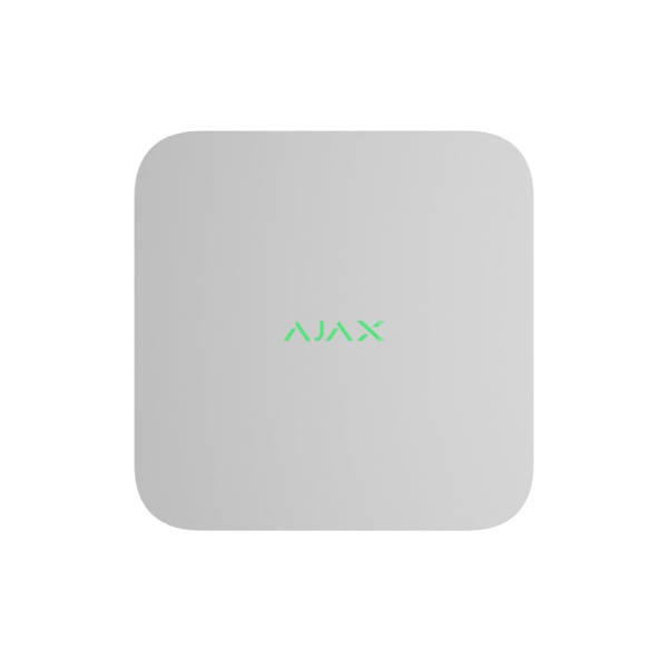 IP-відеореєстратор 8-канальний 8Mp Ajax NVR DC (8ch) White