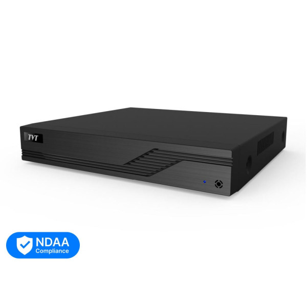 IP-відеореєстратор 8-канальний 8Mp TVT TD-3008H1-8P-B1-B з 8 портами PoE