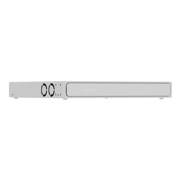 IP-відеореєстратор 16-канальний 12Mp Ajax NVR H2D16PAC (16-ch) White з 16 портами PoE