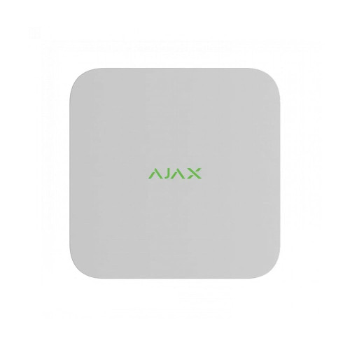 IP-відеореєстратор 8-канальний 8Mp Ajax NVR (8ch) White