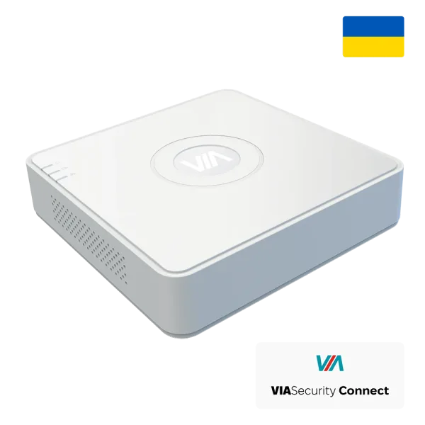 Відеореєстратор VIASecurity VIA-NVR04V1Q 4-канальний
