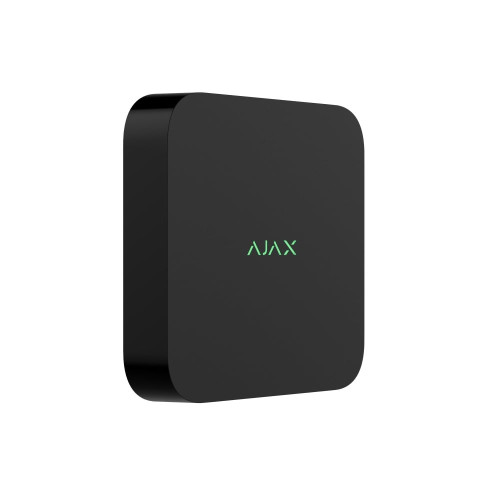 IP-відеореєстратор 8-канальний 8Mp Ajax NVR (8ch) Black