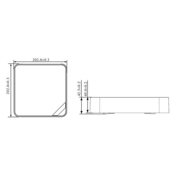 IP-відеореєстратор 4-канальний 8Mp TVT TD-3004H1-4P-A1L (40-64) з 4 портами PoE