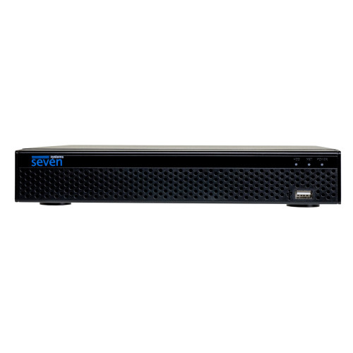 Гібридний відеореєстратор (для IP, AHD, TVI, CVI камер) SEVEN MR-7604 Lite