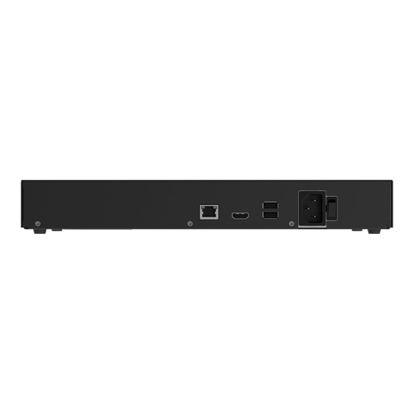 IP-відеореєстратор 8-канальний 12Mp Ajax NVR H2DAC (8-ch) Black