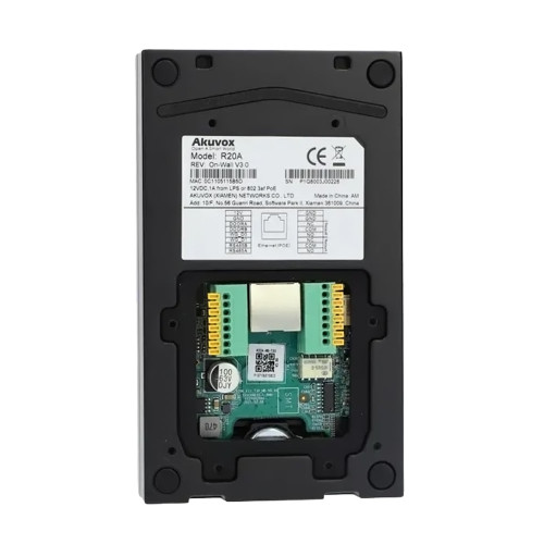 IP-відеопанель 2Mp Akuvox R20A SIP зі зчитувачем EM-Marine / Mifare / NFC