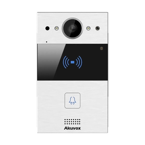 IP-відеопанель 2Mp Akuvox R20A-2 SIP зі зчитувачем EM-Marine / Mifare / NFC, 2-дротове підключення