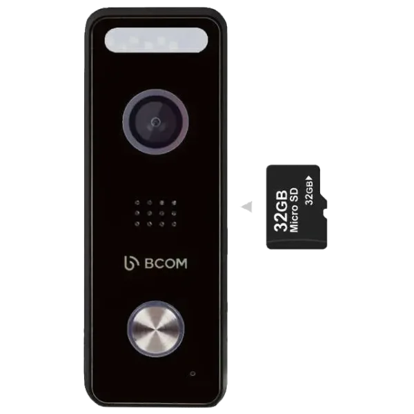 Виклична панель BCOM BT-400FHD/T Black SD
