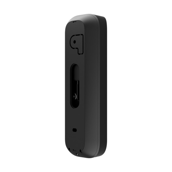 Відеодзвінок з WiFi 4Mp Ajax DoorBell Black із вбудованим штучним інтелектом та ІЧ датчиком руху
