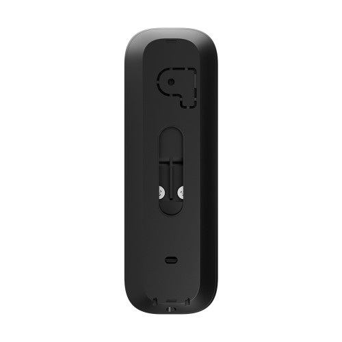 Відеодзвінок з WiFi 4Mp Ajax DoorBell Black із вбудованим штучним інтелектом та ІЧ датчиком руху