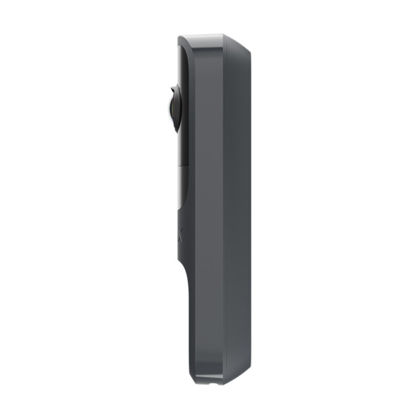 Відеодзвінок з WiFi 4Mp Ajax DoorBell Graphite із вбудованим штучним інтелектом та ІЧ датчиком руху