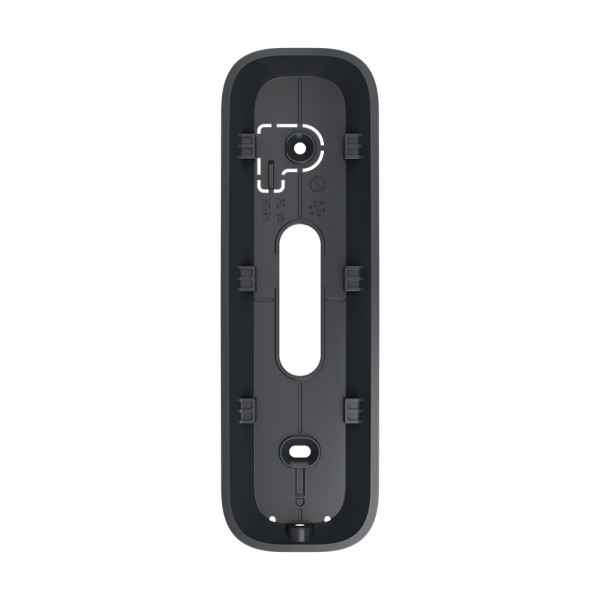 Відеодзвінок з WiFi 4Mp Ajax DoorBell Graphite із вбудованим штучним інтелектом та ІЧ датчиком руху