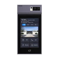 IP-відеопанель багатоабонентська 5Mp Akuvox S539 з екраном 10", розпізнаванням облич та зчитувачем EM-Marine / Mifare / NFC / BLE / QR