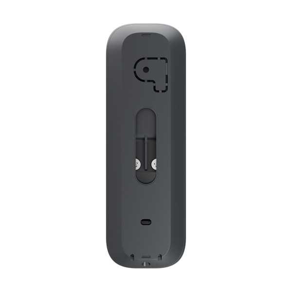 Відеодзвінок з WiFi 4Mp Ajax DoorBell Graphite із вбудованим штучним інтелектом та ІЧ датчиком руху