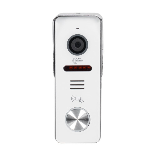 Відеопанель Light Vision RIO FHD(RF) Silver зі зчитувачем Mifare
