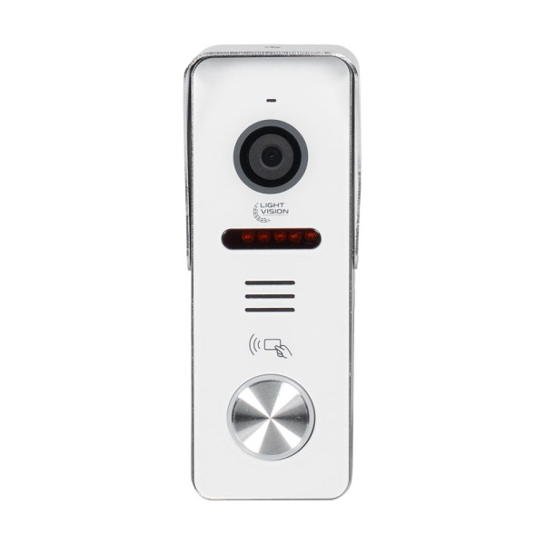 Відеопанель Light Vision RIO FHD(RF) Silver зі зчитувачем Mifare