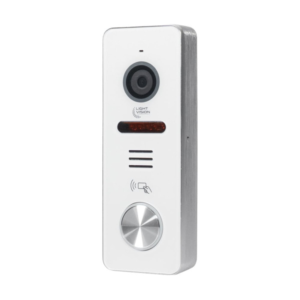 Відеопанель Light Vision RIO FHD(RF) Silver зі зчитувачем Mifare