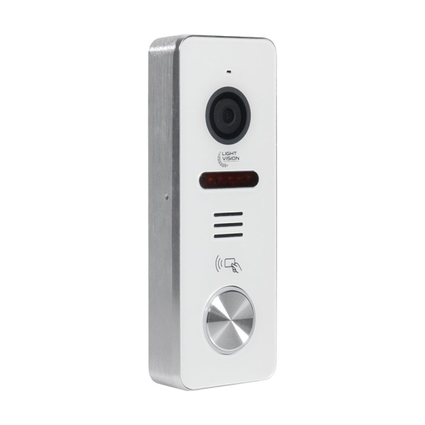Відеопанель Light Vision RIO FHD(RF) Silver зі зчитувачем Mifare