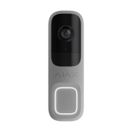 Відеодзвінок з WiFi 4Mp Ajax DoorBell Gray із вбудованим штучним інтелектом та ІЧ датчиком руху