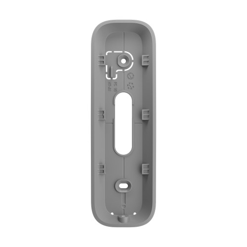 Відеодзвінок з WiFi 4Mp Ajax DoorBell Gray із вбудованим штучним інтелектом та ІЧ датчиком руху