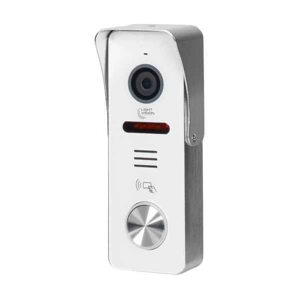Відеопанель Light Vision RIO FHD(RF) Silver зі зчитувачем Mifare