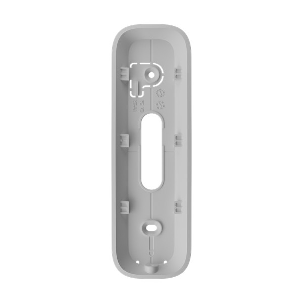 Відеодзвінок з WiFi 4Mp Ajax DoorBell White із вбудованим штучним інтелектом та ІЧ датчиком руху