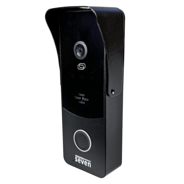 Виклична панель домофону з вбудованим контролером SEVEN CP-7508 FHD black