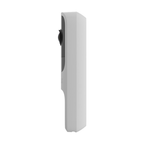 Відеодзвінок з WiFi 4Mp Ajax DoorBell White із вбудованим штучним інтелектом та ІЧ датчиком руху
