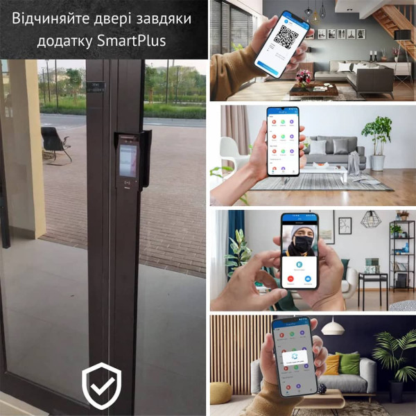 IP-відеопанель багатоабонентська 2Mp Akuvox E16C з екраном 5", розпізнаванням облич та зчитувачем Mifare / NFC / BLE / QR