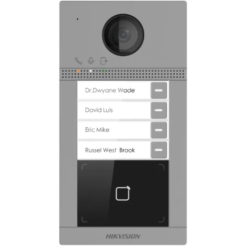 2 Мп IP виклична панель з Wi-Fi DS-KV8413-WME1(B)/Flush