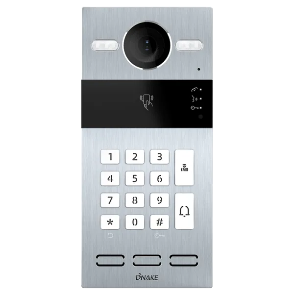 Виклична панель Dnake S213K/S SIP IP65, IK07 Silver