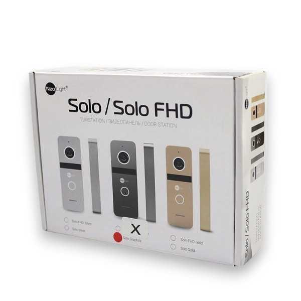 Панель виклику NeoLight SOLO X Graphite