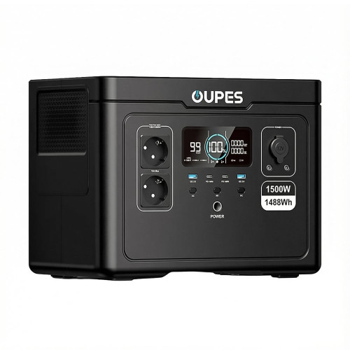 Портативна зарядна станція OUPES S015 (Exodus) 1500W 1488Wh LiFePO4