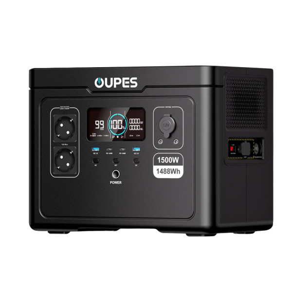 Портативна зарядна станція OUPES S015 (Exodus) 1500W 1488Wh LiFePO4