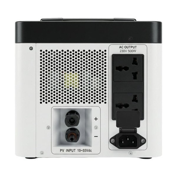 Портативна зарядна станція Sako Alpha-ESS-500W/1KWh. Потужність 500 Вт, енергоємність 1004.8 Вт*год, LifePO4