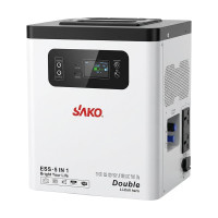 Портативна зарядна станція Sako Alpha-ESS-1000W/2KWh. Потужність 1000 Вт, енергоємність 2009.6 Вт*год, LifePO4