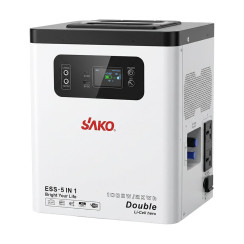 Портативна зарядна станція Sako Alpha-ESS-1000W/2KWh. Потужність 1000 Вт, енергоємність 2009.6 Вт*год, LifePO4