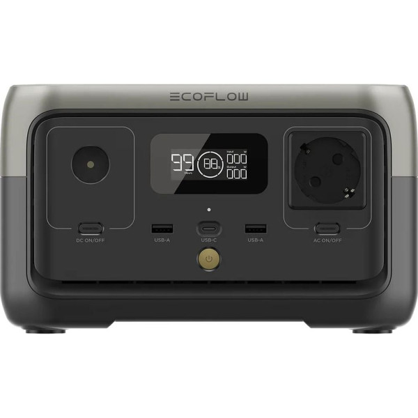 Портативна зарядна станція EcoFlow RIVER 2 300 Вт 256Wh