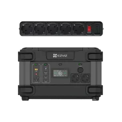 Портативне джерело живлення Ezviz CS-PS1300 (CN066) (FR) 2000 Вт + мережевий фільтр Gembird SPG5-G-6B