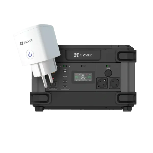 Портативне джерело живлення Ezviz CS-PS1300 (CN066) (FR) 2000Вт + розумна розетка CS-T30-10B-EU