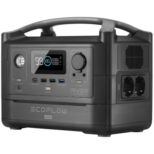 Зарядна станція EcoFlow RIVER Max (576 Вт·г)