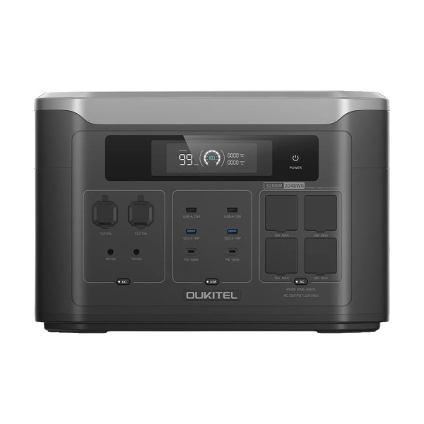 Портативна зарядна станція OUKITEL BP3000E 3200W 2048Wh