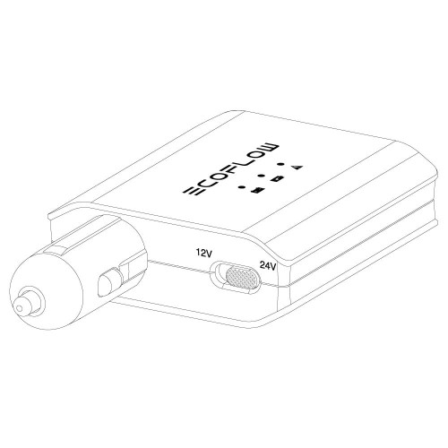 Пуско-зарядний адаптер EcoFlow Car Battery Charging