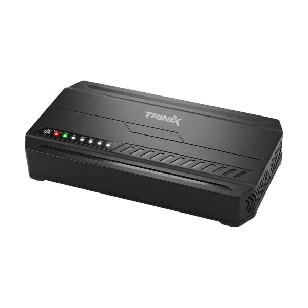 Джерело безперебійного живлення DC UPS Trinix TRX-MUPS-1848 Type-C (24000mAh LiFePo4) 5V/9V/12V/48V/PoE, LiFePo4 4*6Ah, для роутера і медіаконвертера