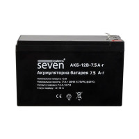Акумуляторна батарея SEVEN 12В/7,5Аг