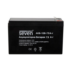 Акумуляторна батарея SEVEN 12В/7,5Аг