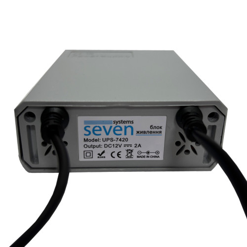 Блок безперебійного живлення 12V/2A SEVEN UPS-7420