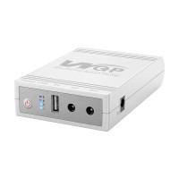 Джерело безперебійного живлення Mini UPS WGP UPS103C 16000mAh 5V/12V/12V, Li-ion 4*4Ah, для роутера і медіаконвертера